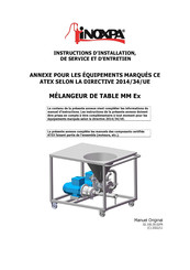 iNOXPA MM Instructions D'installation, De Service Et D'entretien