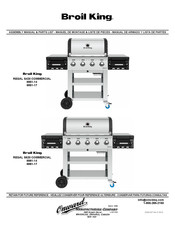 Broil King REGAL S520 COMMERCIAL Manuel De Montage & Liste De Pieces