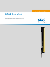 SICK deTec2 Core Notice D'instruction