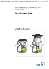 KSB Ama-Drainer-Box Livret Technique