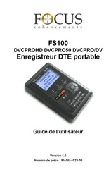 FOCUS Enhancements FS100 Guide De L'utilisateur