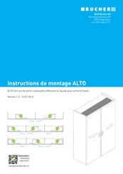 Bucher ALTO Instructions De Montage