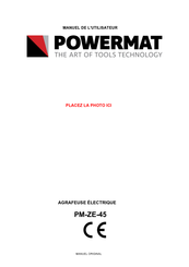 Powermat PM-ZE-45 Manuel De L'utilisateur