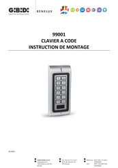 GiBiDi Benelux 99001 Instructions De Montage