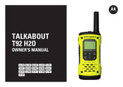 Motorola TALKABOUT T92 H2O Manuel Du Propriétaire