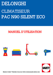 DeLonghi Pac N90 Eco Silent Manuel D'utilisation