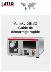 ATEQ G620 Guide De Démarrage Rapide