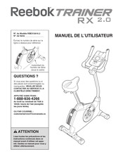 Reebok TRAINER RX 2.0 Manuel De L'utilisateur
