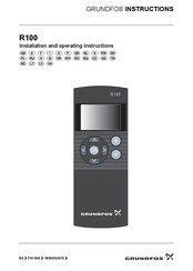 Grundfos R100 Notice D'installation Et D'entretien