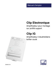 HBM Clip AE101 Mode D'emploi