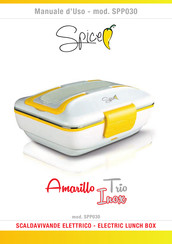 Spice Amarillo Trix Inox Manuel De L'utilisateur