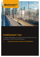 Continental ContiConnect Live Manuel D'installation