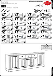 Profijt Meubel Yumali DR1 Manuel De Montage