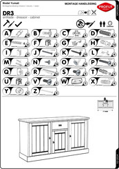 Profijt Meubel Yumali DR3 Manuel De Montage