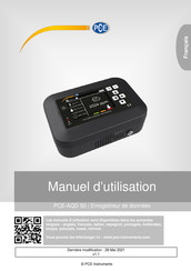 PCE Instruments PCE-AQD 50 Manuel D'utilisation