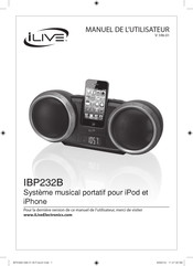 iLive IBP232B Manuel De L'utilisateur