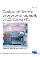 Qiagen EZ2 Connect MDx Guide De Démarrage Rapide