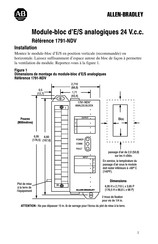 Allen-Bradley 1791-NDV Mode D'emploi