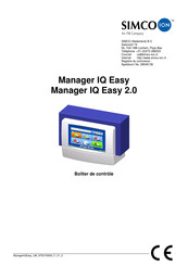 Simco-Ion Manager IQ Easy 2.0 Mode D'emploi