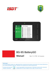 ISDT BG-8S BatteryGO Manuel