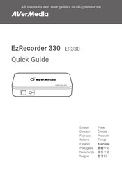 Avermedia ER330 Guide Rapide