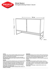 Profijt Meubel Neston Instructions De Montage