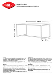 Profijt Meubel Neston Instructions De Montage