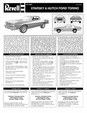 Revell Starsky & Hutch Ford Torino Mode D'emploi