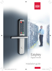 DOM Easykey Slim Instructions D'installation