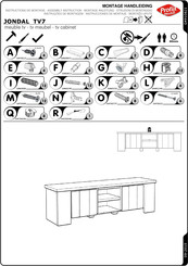 Profijt Meubel JONDAL TV7 Instructions De Montage