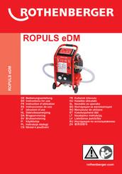 Rothenberger 1000001136 Instructions D'utilisation