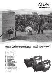 Oase ProMax Garden 6000/5 Notice Originale