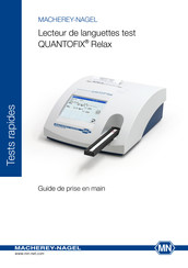 MACHEREY-NAGEL QUANTOFIX Relax Guide De Prise En Main