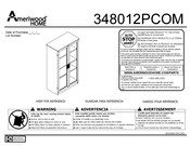 Ameriwood HOME 348012PCOM Instructions De Montage