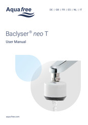 Aqua Free Baclyser neo T Instructions D'utilisation