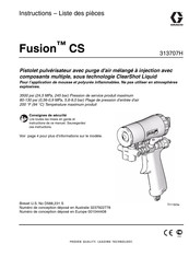 Graco Fusion CS00RD Instructions