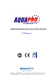 AquaPRO UV-S Mode D'emploi