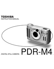 Toshiba PDR-M4 Mode D'emploi