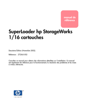 HP StorageWorks DLT1 1280 Superloader Manuel De Référence