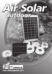 ubbink Air Solar 600 Outdoor Mode D'emploi
