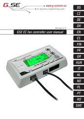 G-Systems GSE EC Mode D'emploi