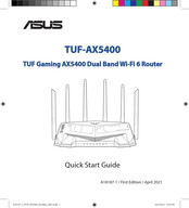 Asus TUF Gaming TUF-AX5400 Guide De Démarrage Rapide