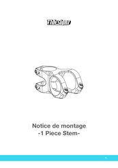 77designz 1 Piece Stem Notice De Montage