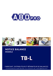 ABDpro TB-L Notice D'utilisation