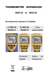 4mepro 0052 25 Mode D'emploi