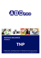 ABDpro TNP Notice D'utilisation