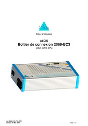 ALCIS 2069-BC3 Notice D'utilisation