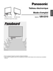 Panasonic UB-5310 Mode D'emploi