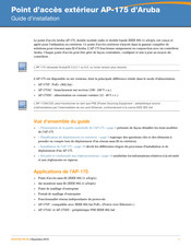 Aruba AP-175 Guide D'installation