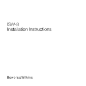 Bowers & Wilkins ISW-8 Instructions D'installation